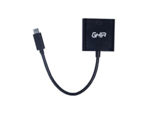 ADAPTADOR GHIA CONVERTIDOR USB 3.1 TIPO C MACHO A HDMI HEMBRA / SALIDA DE VIDEO 4K