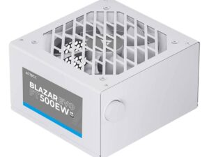 FUENTE DE PODER ACTECK BLAZAR EVO FT500EW / ATX / 500 W / NO MODULAR / VENTILADOR 120 MM / SWITCH DE VOLTAJE / BLANCO / ES-05001EW