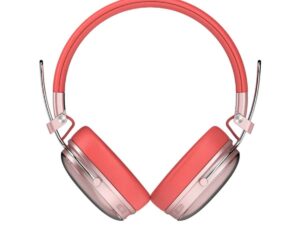 AUDIFONOS ACTECK LUXE CHIC HP710 / DIADEMA / INALAMBRICOS / BT 5.4 / MICROFONO OMNIDIRECCIONAL / 20 HZ A 20 KHZ / BATERIA 30 HRS / CANCELACION DE RUIDO HIBRIDO / SALMON / AC-940894