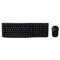 KIT ACTECK CREATOR PRIME MK255 / TECLADO Y MOUSE / INALAMBRICO / MEMBRANA / MULTIMEDIA / 105 TECLAS / OPTICO / 1600 DPI / 3 BOTONES SCROLL / NEGRO / AC-939935